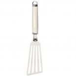 Лопатка з прорізами KitchenAid Coreline, 32,8 см, кремовий (KAG024OHACE)