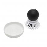 Щітка для миття посуду KitchenAid Sinkware, 9 см, білий (KEG195OSBA)